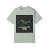 Aston Martin DB3S Unisex Garment-Dyed T-shirt, Car Enthusiast Tee, Vintage Auto Apparel, Perfect Gift for Him, Birthday or Christmas