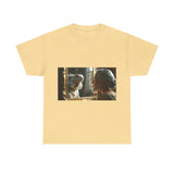 Unisex Heavy Cotton Tee - Playful Nostalgia Shirt, Casual Wear, Gift for Friends, Movie Night, Unique Graphic Tee