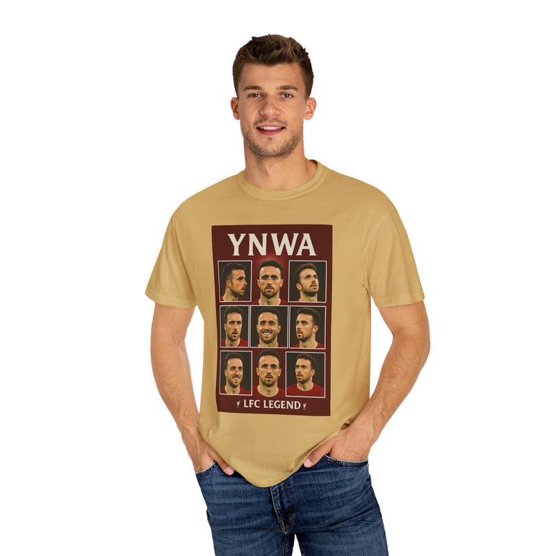 YNWA LFC diogo jota Legend Unisex T-shirt, Garment-Dyed Casual Tee for Fans, Perfect Gift for Soccer Lovers, Sports Apparel, Match Day Wear, Team [...]