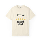 Dad Humor T-Shirt - I'm a Rated Dad Tee for Father's Day, Birthday Gift, Casual Wear, Unisex Apparel, Dad Jokes