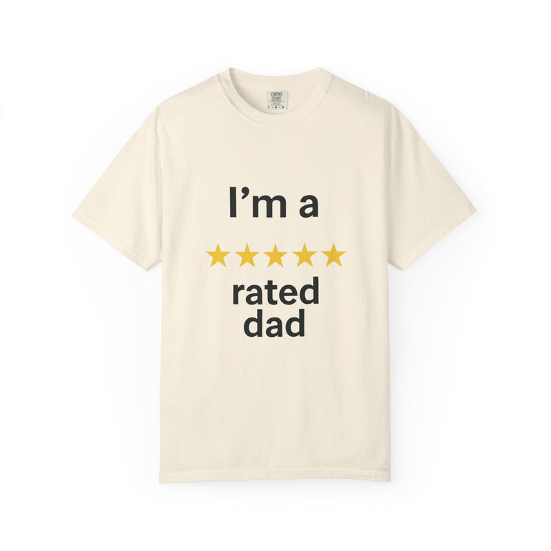 Dad Humor T-Shirt - I'm a Rated Dad Tee for Father's Day, Birthday Gift, Casual Wear, Unisex Apparel, Dad Jokes