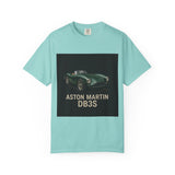 Aston Martin DB3S Unisex Garment-Dyed T-shirt, Car Enthusiast Tee, Vintage Auto Apparel, Perfect Gift for Him, Birthday or Christmas