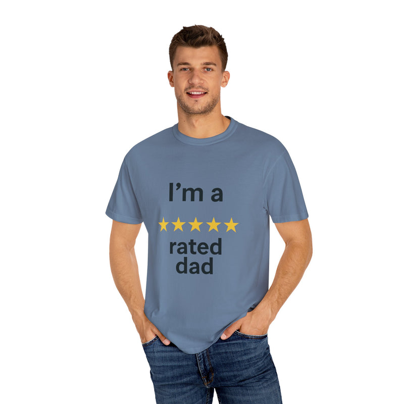 Dad Humor T-Shirt - I'm a Rated Dad Tee for Father's Day, Birthday Gift, Casual Wear, Unisex Apparel, Dad Jokes