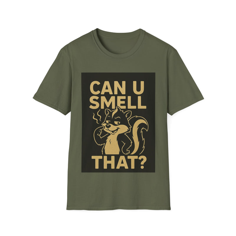 Funny Unisex T-Shirt - Can U Smell That? Cute Animal Graphic Tee for Casual Wear, Gifts, Birthdays, Humor