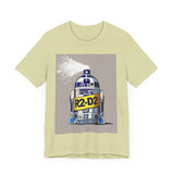 R2-D2 Inspired Unisex Jersey Tee - Fun Graphic Shirt, Space Lover Gift, Nerdy Apparel, Geek Fashion, Birthday Present, Casual Wear