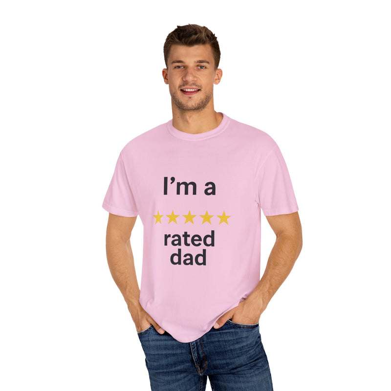 Dad Humor T-Shirt - I'm a Rated Dad Tee for Father's Day, Birthday Gift, Casual Wear, Unisex Apparel, Dad Jokes