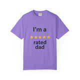 Dad Humor T-Shirt - I'm a Rated Dad Tee for Father's Day, Birthday Gift, Casual Wear, Unisex Apparel, Dad Jokes