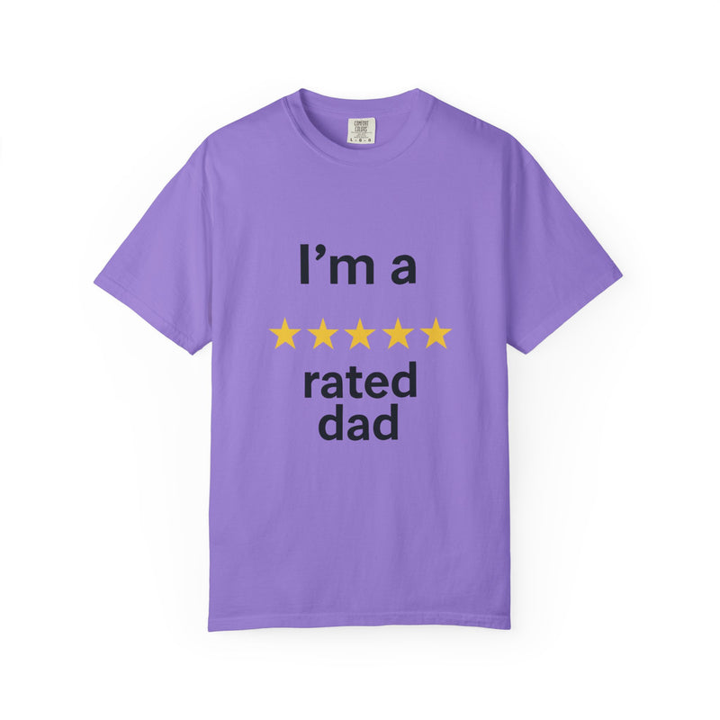 Dad Humor T-Shirt - I'm a Rated Dad Tee for Father's Day, Birthday Gift, Casual Wear, Unisex Apparel, Dad Jokes