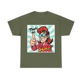 That's So Slay! Unisex Heavy Cotton Tee - Fun Graphic Tee, Gift for Friends, Casual Wear, Celebration Apparel, Trendy Shirt