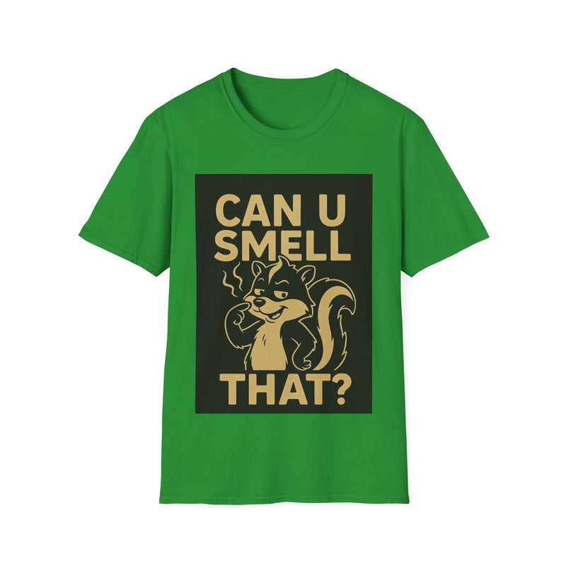 Funny Unisex T-Shirt - Can U Smell That? Cute Animal Graphic Tee for Casual Wear, Gifts, Birthdays, Humor