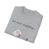Funny Battery Saving Mode T-Shirt, Unisex Humor Tee, Gift for Friends, Sleepy Shirt, Casual Wear, Unique Graphic Tee