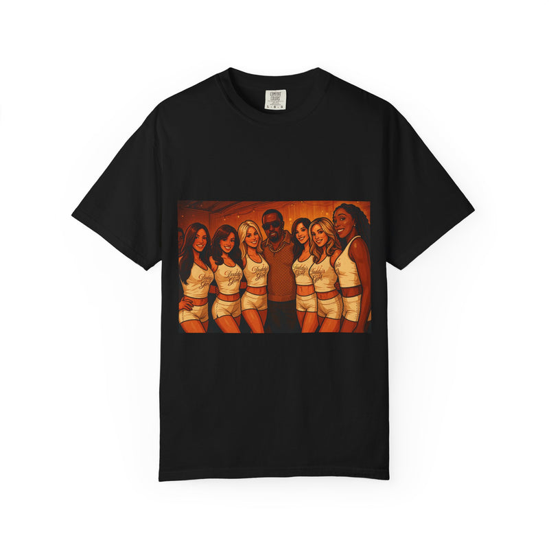 Diddy party Unisex Garment-Dyed T-Shirt - Casual, Stylish, Gift for Friends, Summer Party, Music Festivals
