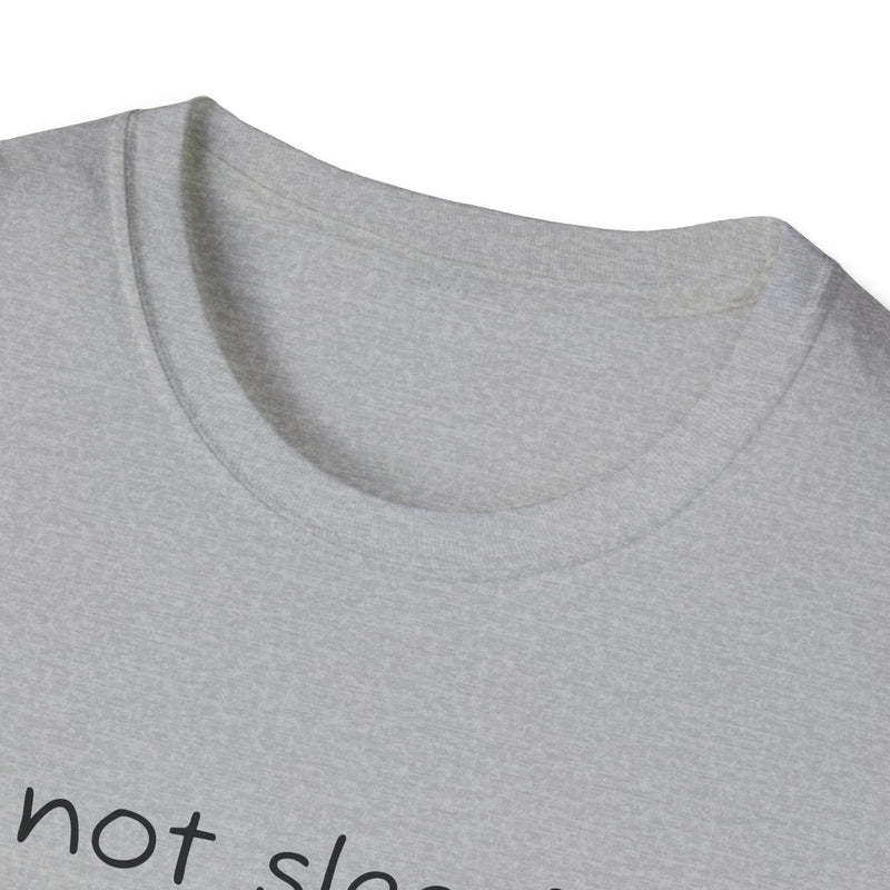 Funny Battery Saving Mode T-Shirt, Unisex Humor Tee, Gift for Friends, Sleepy Shirt, Casual Wear, Unique Graphic Tee