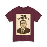 Retro Graphic Tee - Paul Skinbach, Vintage Style Shirt, Casual Wear, Gift for Him, Unisex Cotton T-Shirt